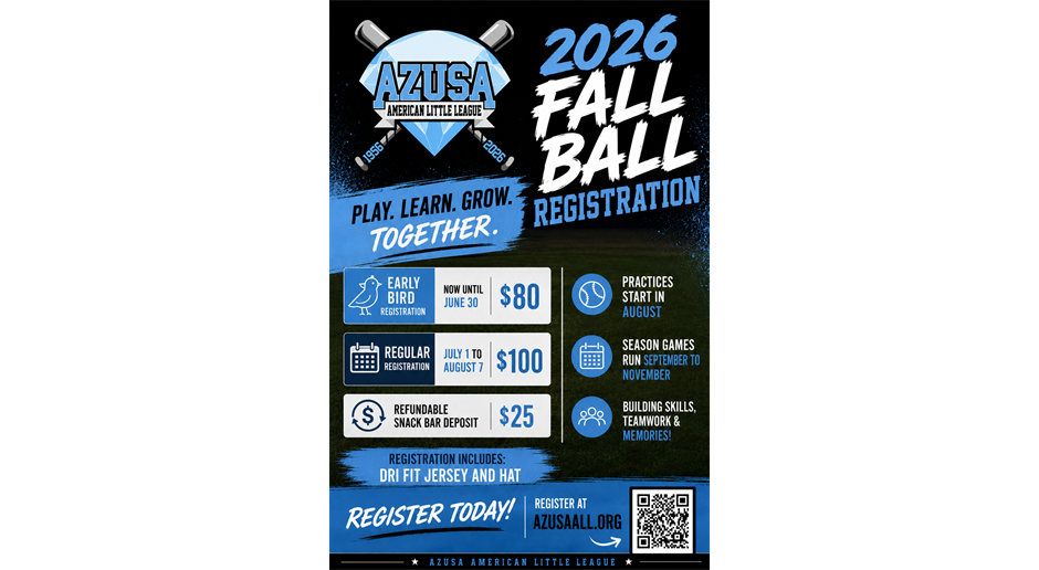 2026 Fall Ball Registration